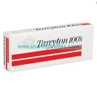 Tareyton 100's cigarettes